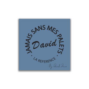 La chiffonnette bleue DAVID Jeux - Jamais sans mes Palets DAVID