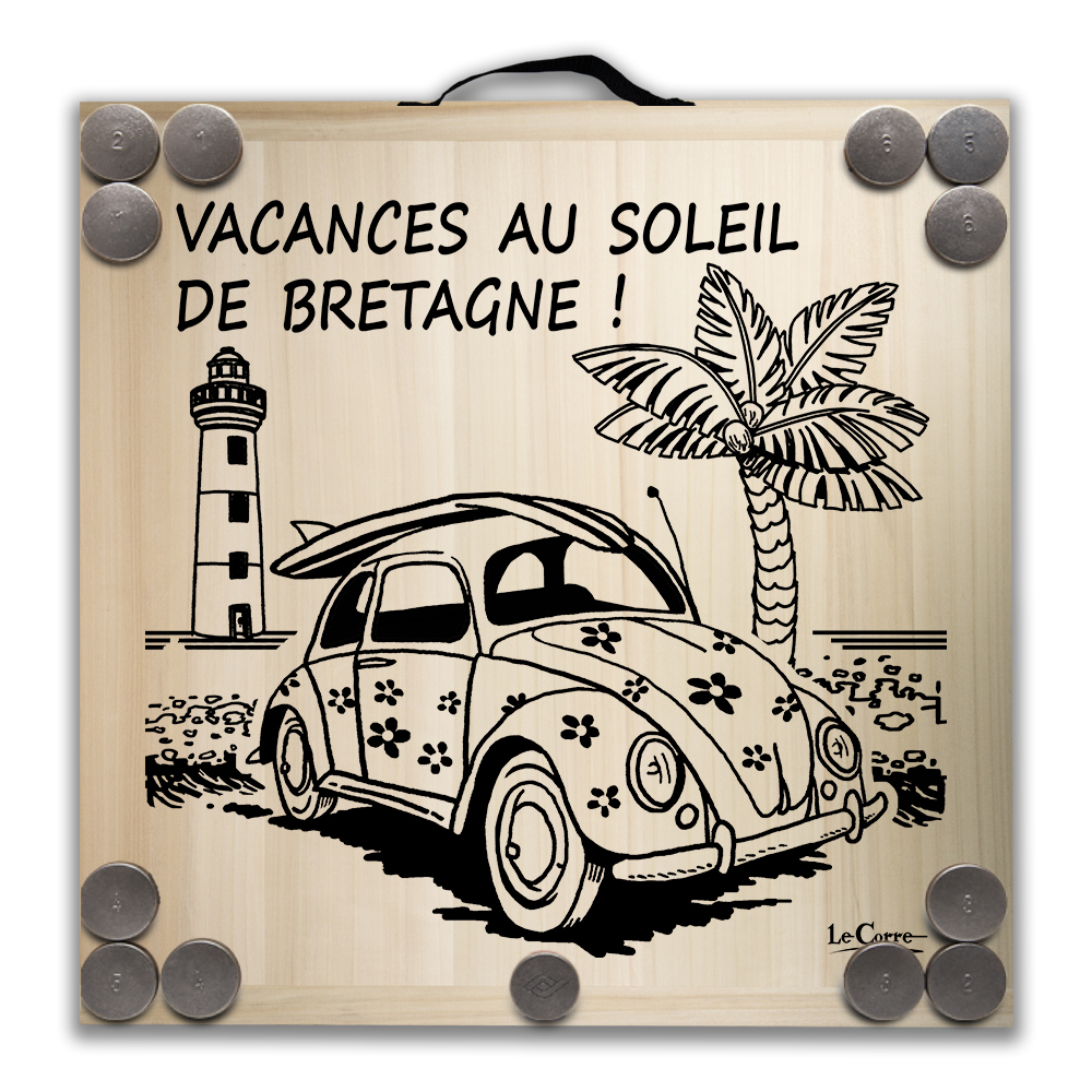 Kit de jeu de palets breton - Vacances au soleil de Bretagne – Image 2