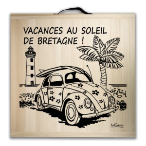 Kit de jeu de palets breton - Vacances au soleil de Bretagne