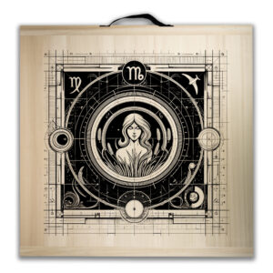 Kit de jeu de palets breton - Signe de la Vierge