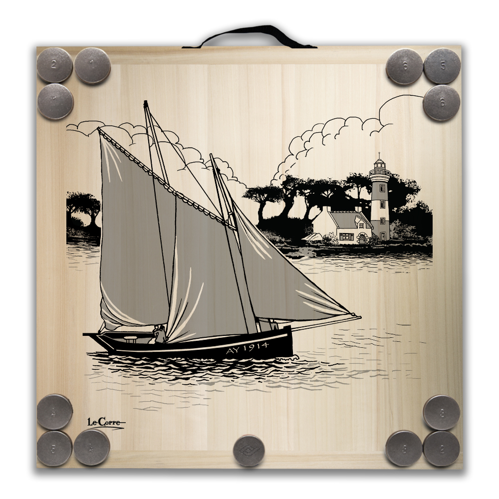 Kit de jeu de palets breton - Vieux Gréement – Image 2