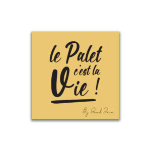 La chiffonnette jaune DAVID Jeux - Le Palet c'est la Vie