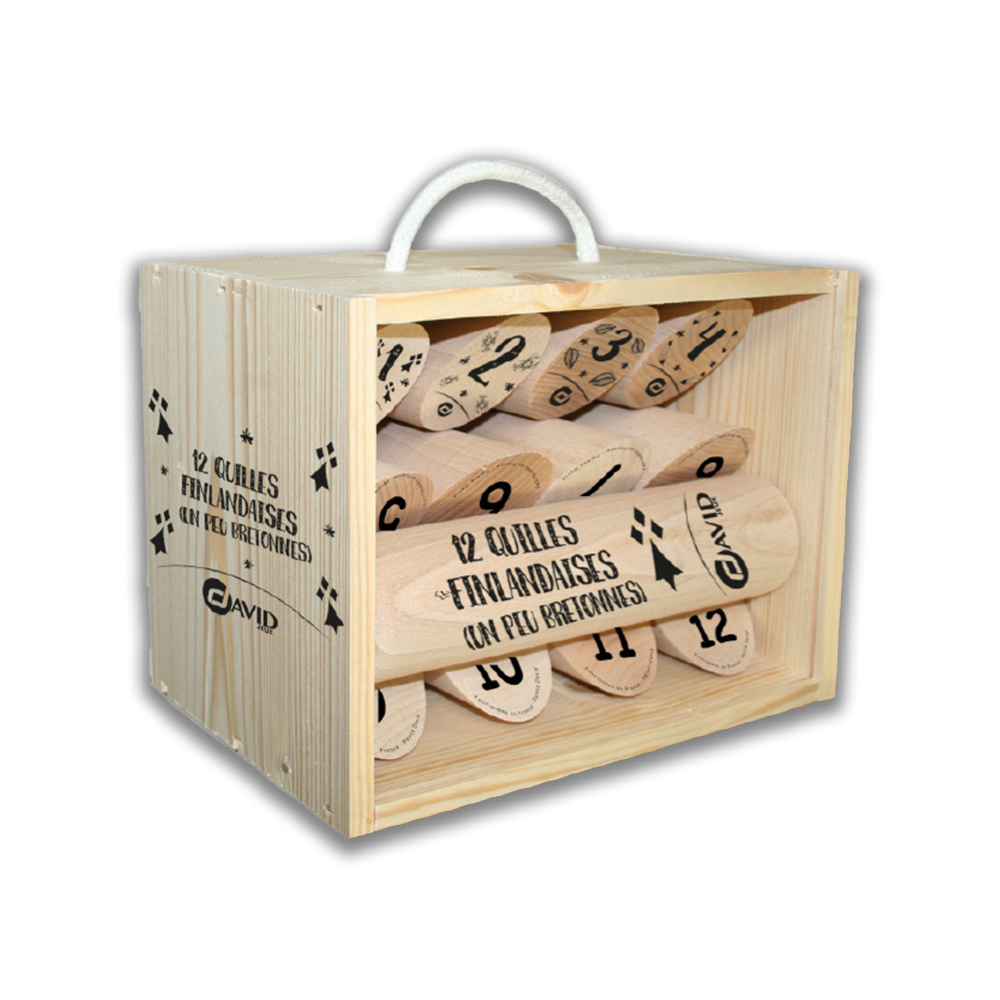 Les quilles finlandaises - BZH - Bois massif
