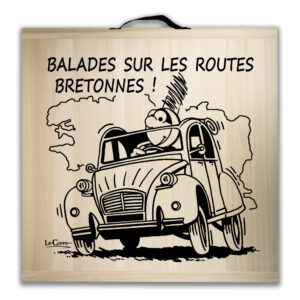 Kit de jeu de palets breton - Balade sur les routes bretonnes