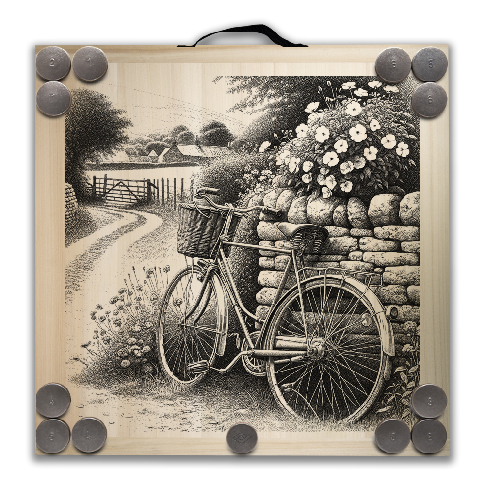 Kit de jeu de palets breton - Bicyclette – Image 2