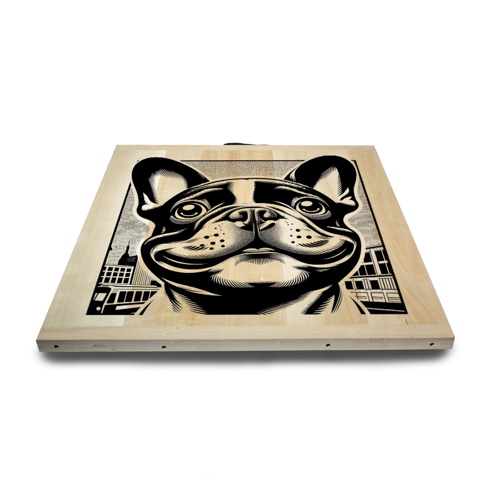 Kit de jeu de palets breton - Bouledogue français – Image 4