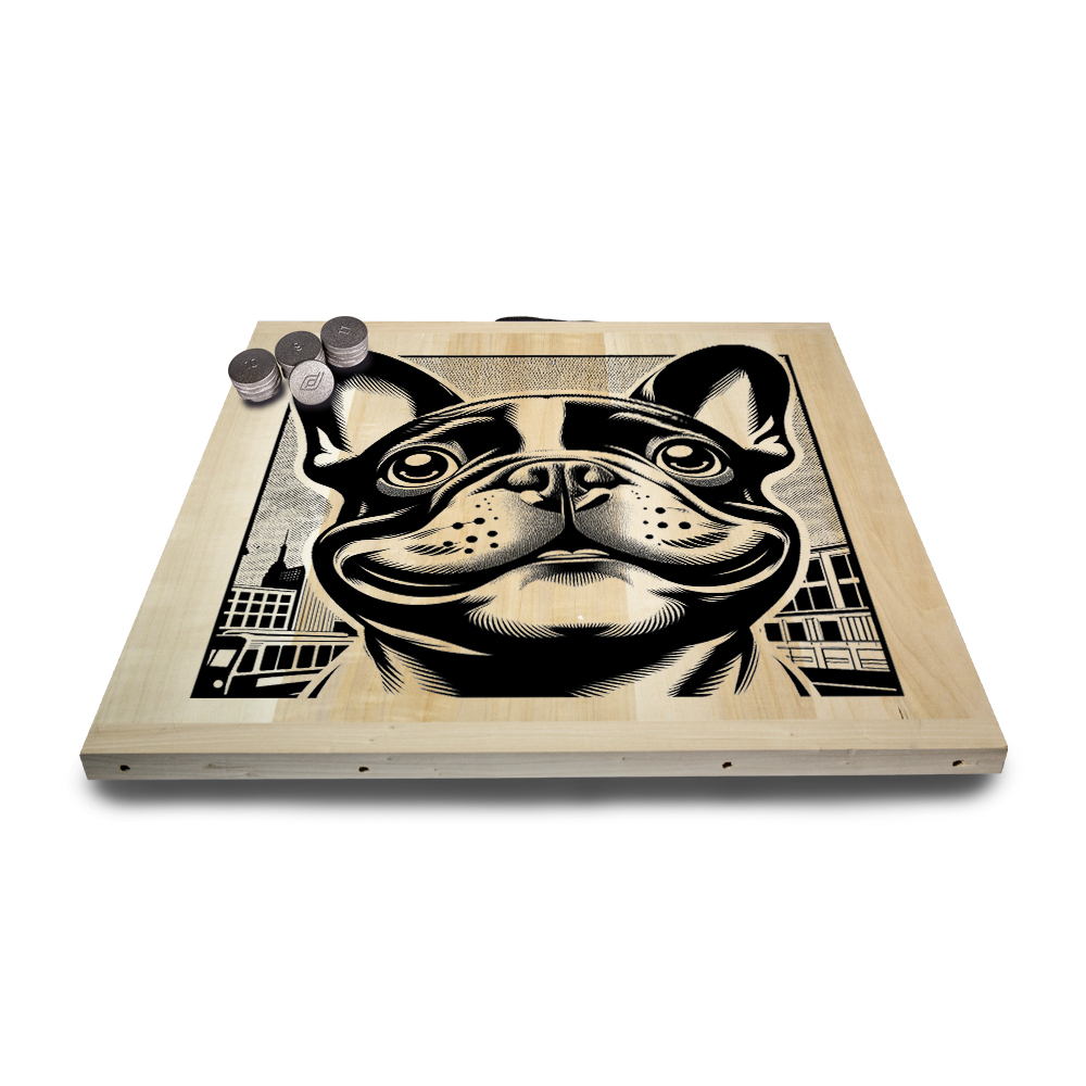 Kit de jeu de palets breton - Bouledogue français – Image 5