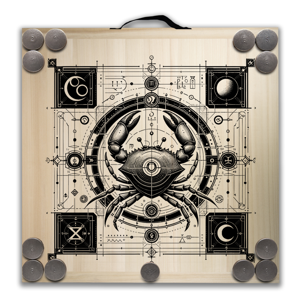 Kit de jeu de palets breton - Signe du Cancer – Image 2