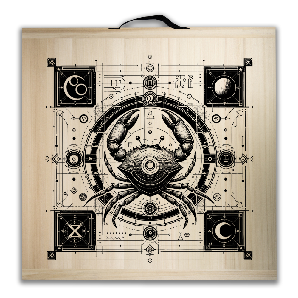 Kit de jeu de palets breton - Signe du Cancer