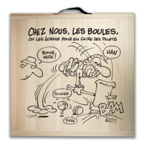 Kit de jeu de palets breton - Chez nous les boules