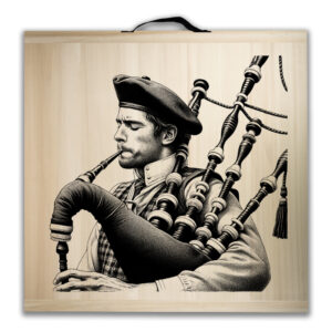 Kit de jeu de palets breton - Cornemuse