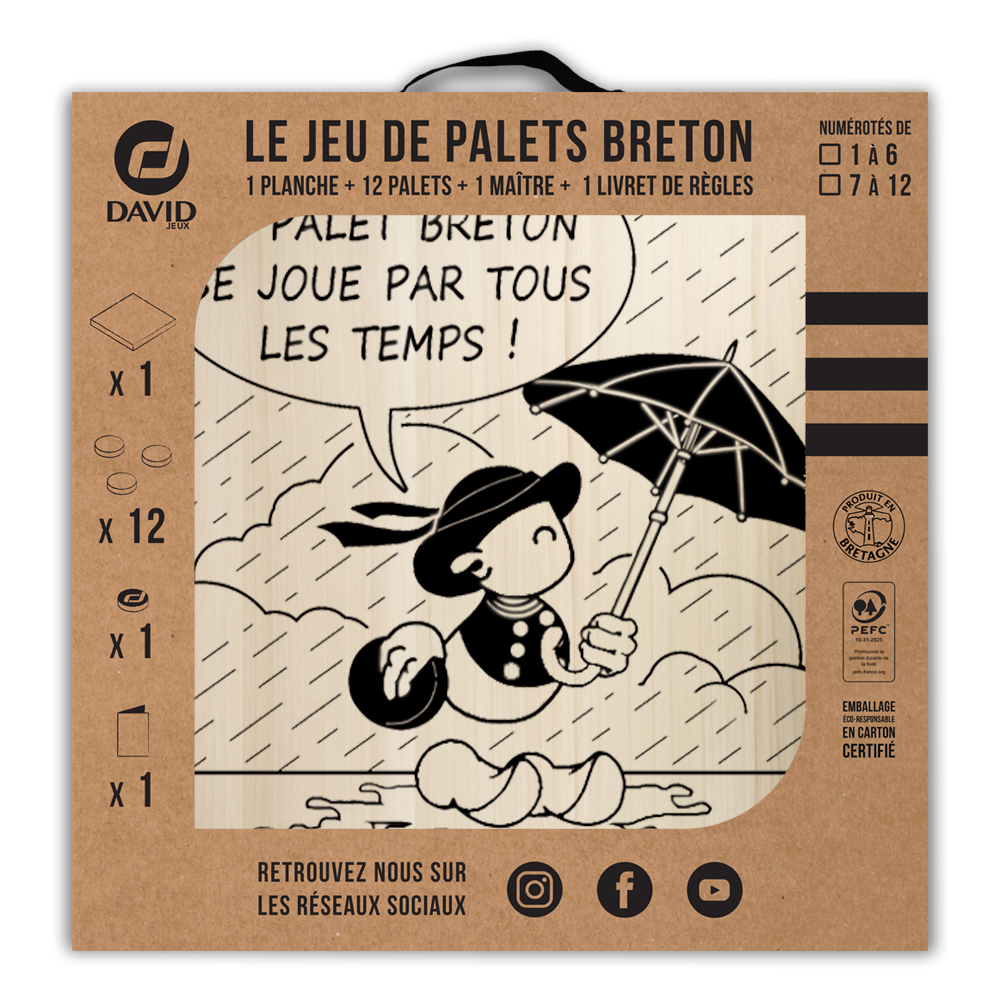 Kit de jeu de palets breton - Crachin breton – Image 3