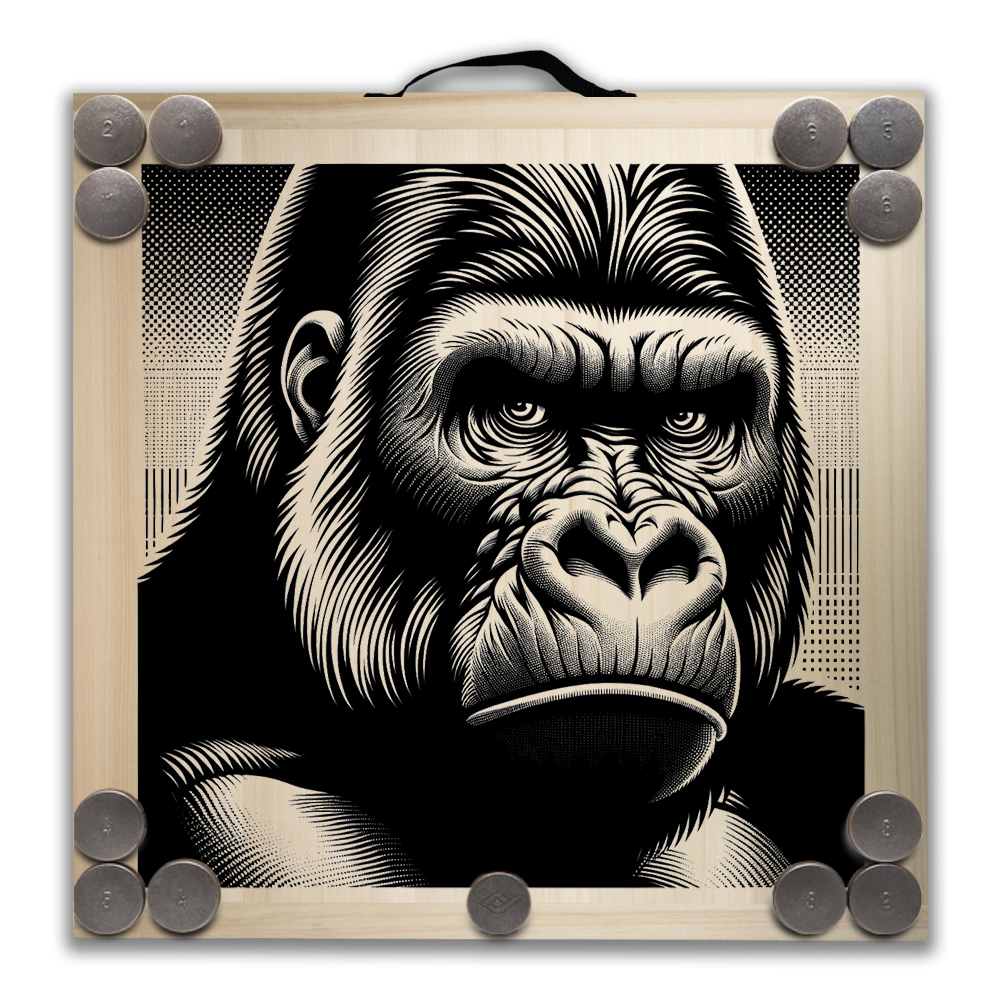 Kit de jeu de palets breton - Gorille