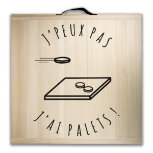 Kit de jeu de palets breton - J'peux pas j'ai palets