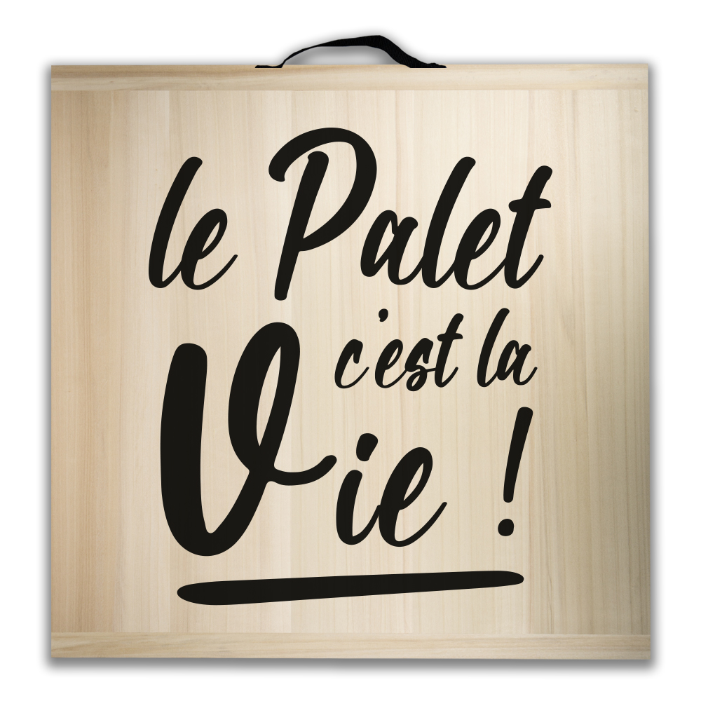 Kit de jeu de palets breton - Le Palet c'est la vie