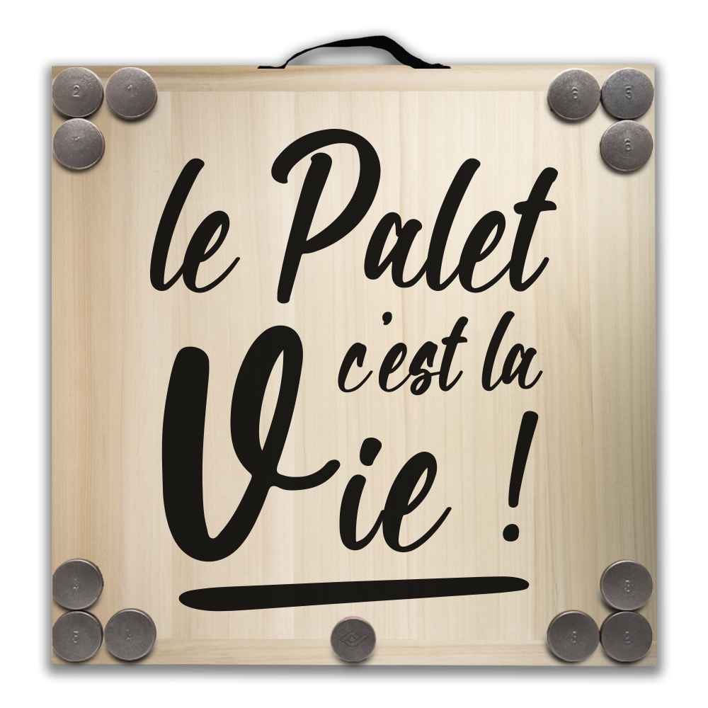 Kit de jeu de palets breton - Le Palet c'est la vie – Image 2
