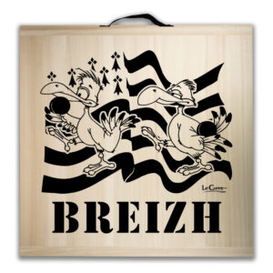 Kit de jeu de palets breton - Les mouettes bretonnes