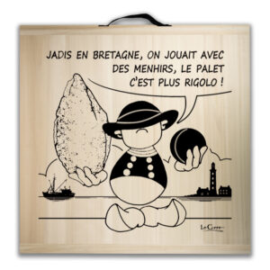 Kit de jeu de palets breton - Menhir