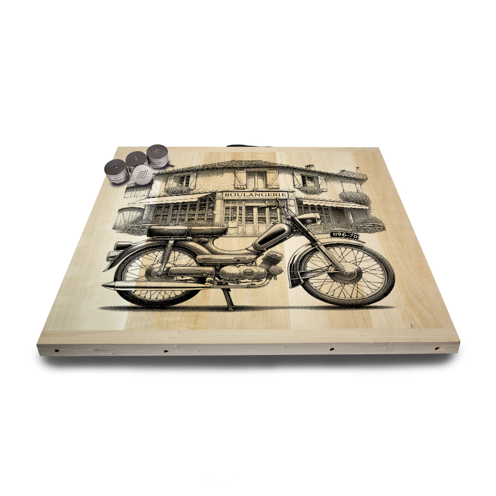 Kit de jeu de palets breton - Mobylette – Image 5