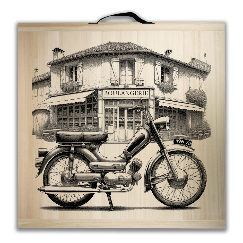 Kit de jeu de palets breton - Mobylette