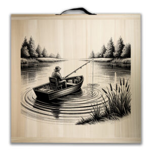 Kit de jeu de palets breton - Pêcheur