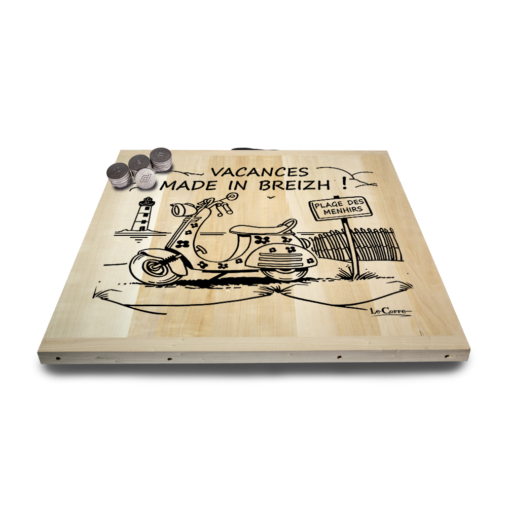 Kit de jeu de palets breton - Plage des menhirs – Image 5