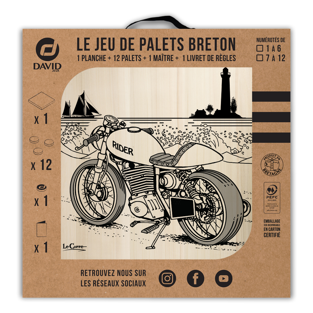 Kit de jeu de palets breton - Rider – Image 3
