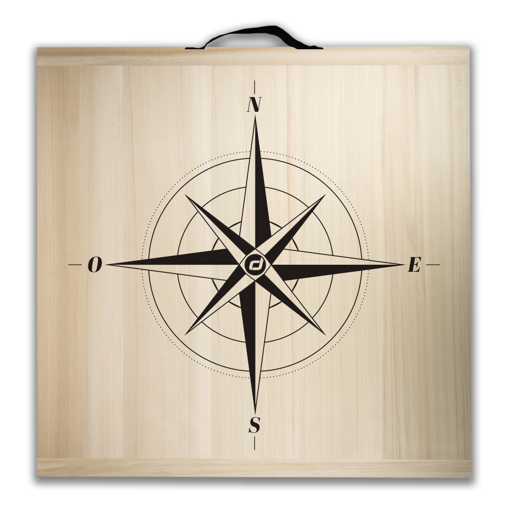 Kit de jeu de palets breton - Rose des Vents