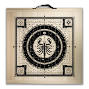Kit de jeu de palets breton - Signe du Scorpion