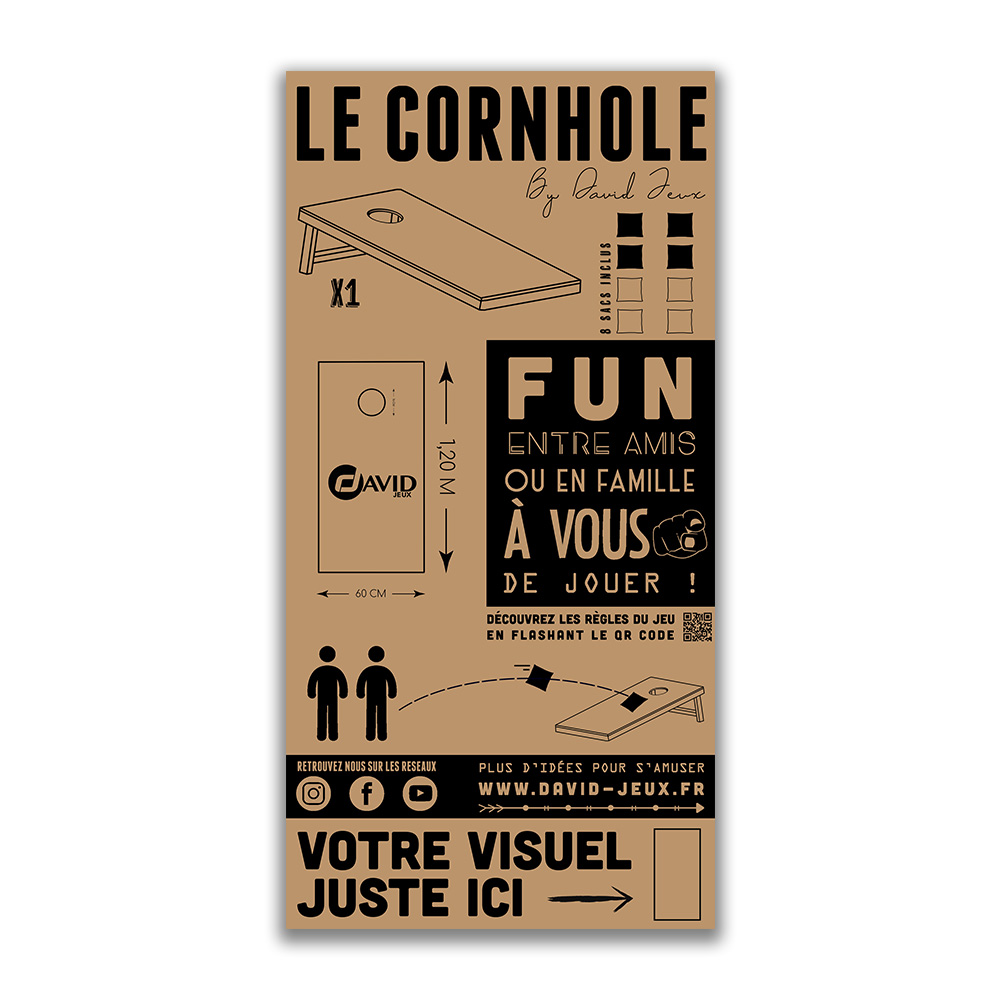 CORNHOLE PERSONNALISABLE – Image 6