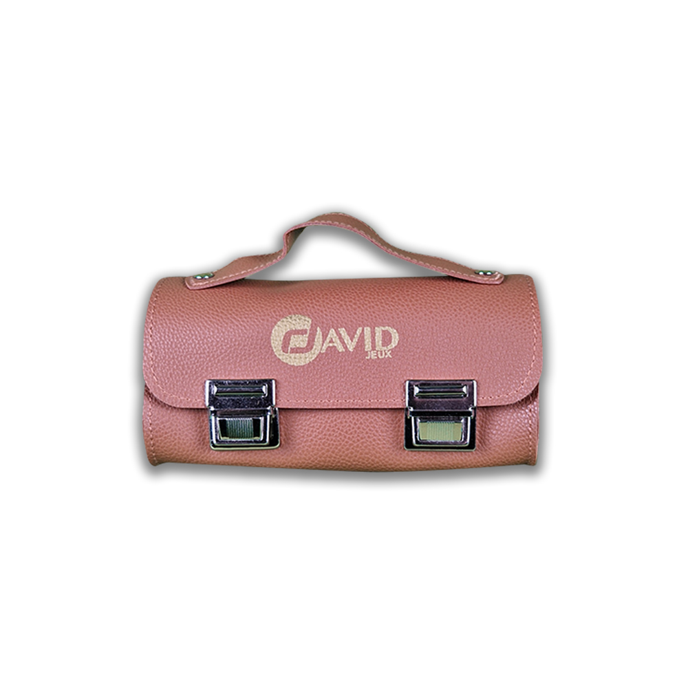 Trousse pour palets fonte - Marron