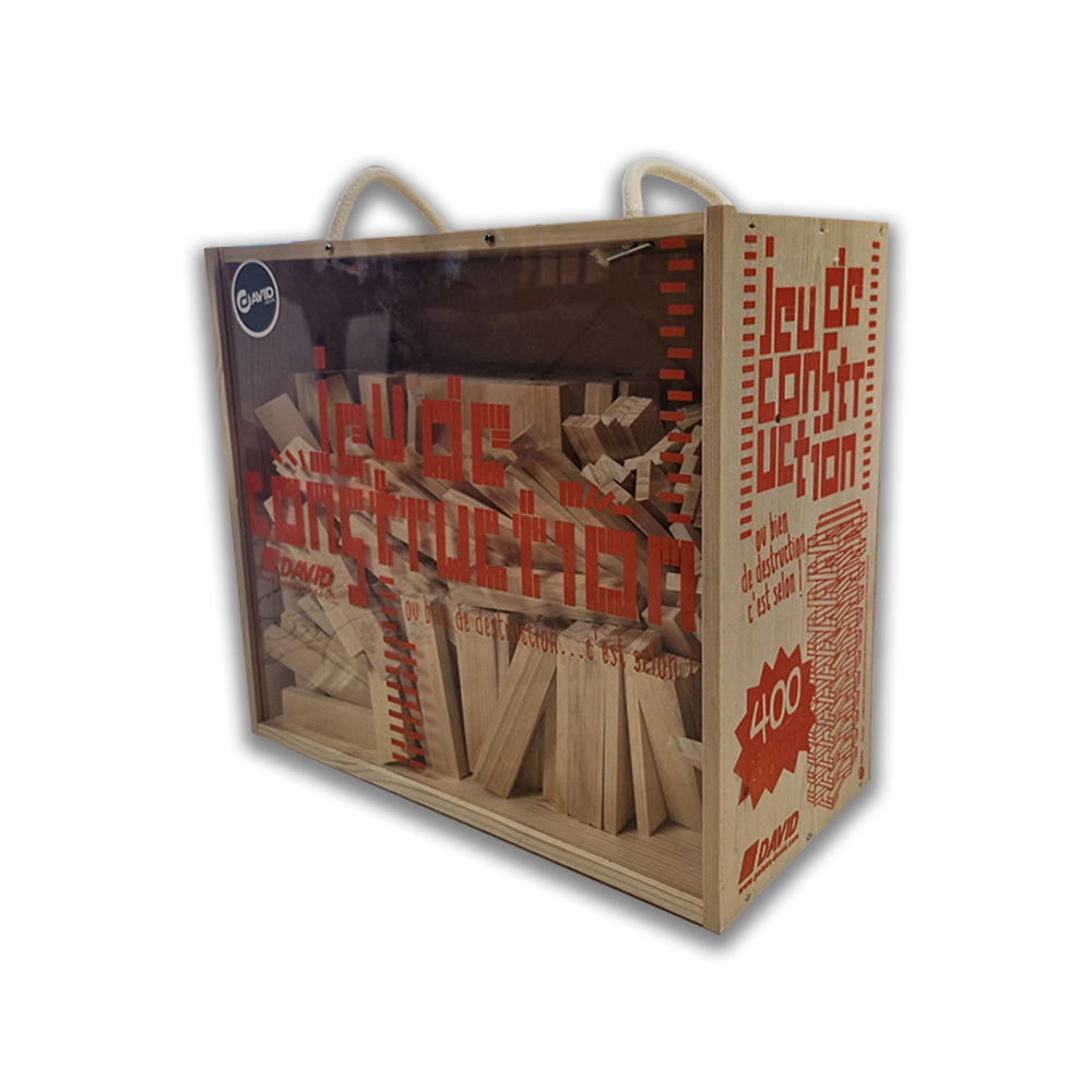 JEU DE 400 BRIQUETTES DE CONSTRUCTION â Image 2