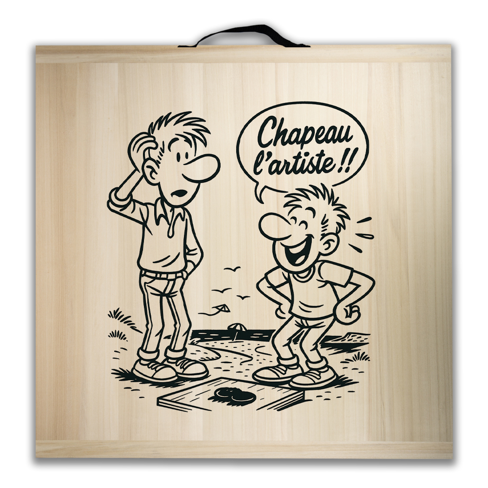 Kit de jeu de palets breton - Chapeau l'artiste