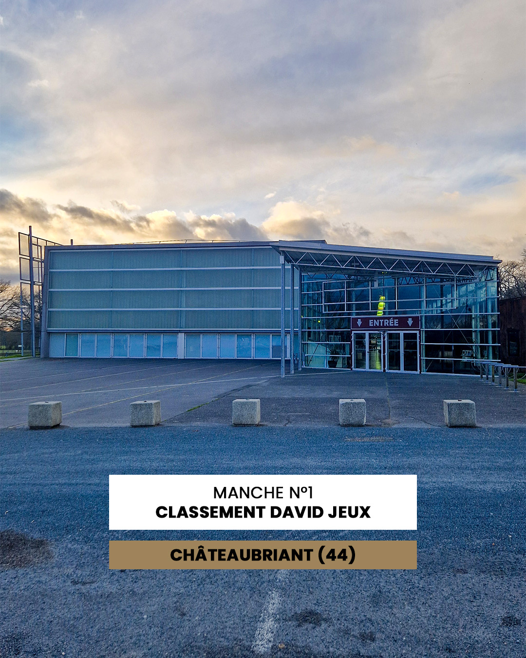 La Halle de Béré - lieu de la première manche du classement DAVID Jeux